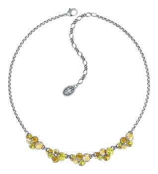 Gelb - Petit Glamour - Halskette von Konplott